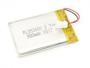 Lithium Ion polymer Batteries - 1Ah