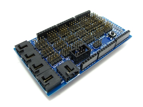 Arduino Mega Sensor Shield for digital analog module & servos