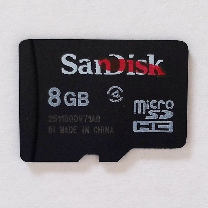 8GB Micro SD Card w/ bootable Linux for PengPod1000