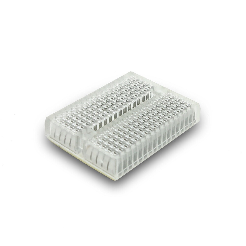 Mini Breadboard 4.5x3.5cm transparent
