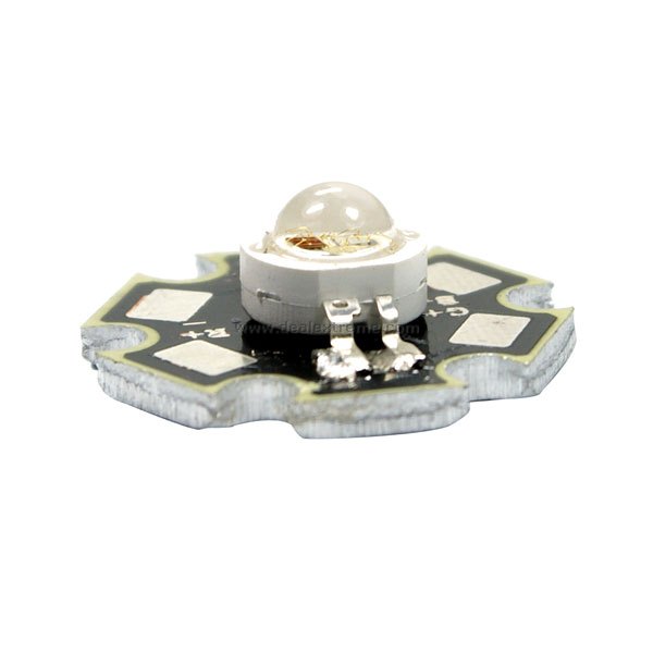 3W RGB LED Emitter on Star