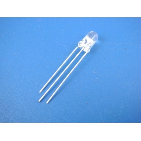 5x UltraBright red/green  5mm  Bi-color LEDs (clear)