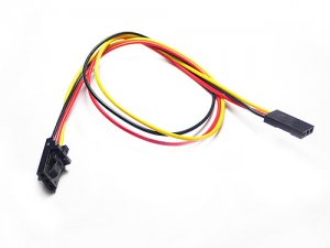 Electronic brick- Half buckled 3 wire cable