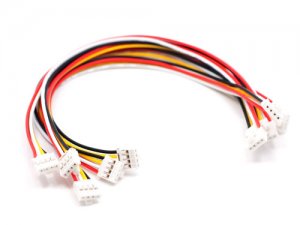 Grove Universal Buckled 4 Pin cable - 20 cm (5pack)