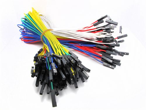 1pin dual female jumper wire (300mm) 20pcs.