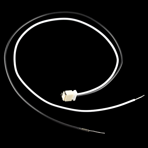 JST SH Jumper 2 Wire Assembly 20cm