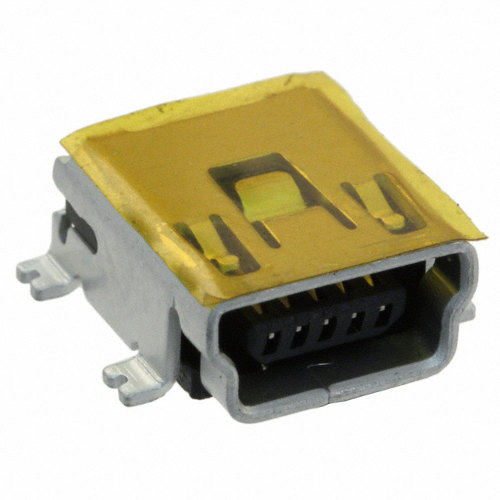 USB Female Mini-B Socket SMD