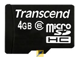 Transcend microSD Card 4GB