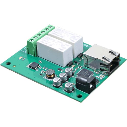 2 Channel Ethernet Relay 16a Eth002 Microcontroller Shield Breakout Relay Driver Boxtec Onlineshop