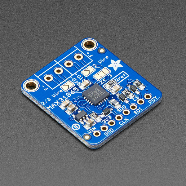 Adafruit Pt100 Rtd Temperature Sensor Amplifier Max31865